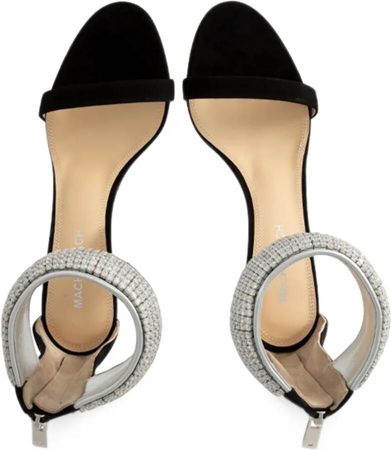 MACH & MACH She's A Lady sandalen verfraaid met kristallen Zwart - Foto 3