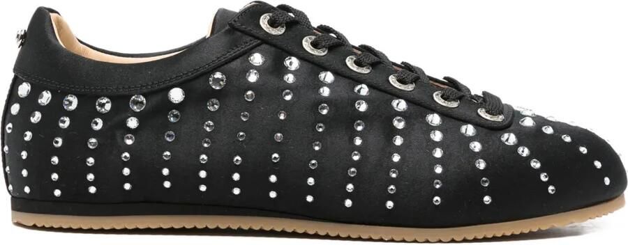 MACH & MACH Sneakers verfraaid met kristallen Zwart