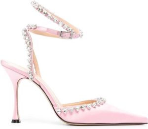 MACH & MACH Pumps met kristal Roze