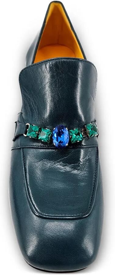 Madison Maison 65 mm pumps met juwelen Groen - Foto 4