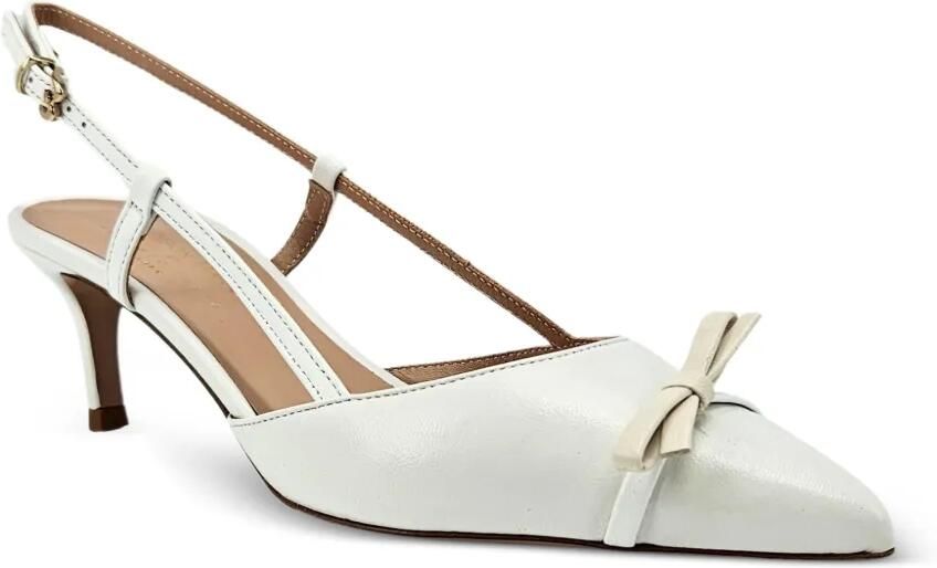 Madison Maison Alessia slingback pumps Wit