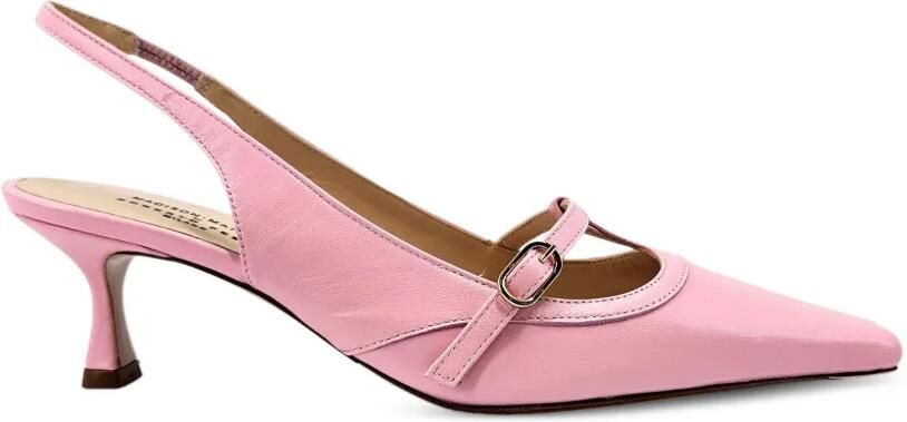 Madison Maison Penny slingback pumps met gespband Roze