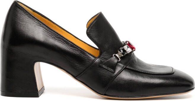 Madison.Maison Pumps verfraaid met kristallen Zwart