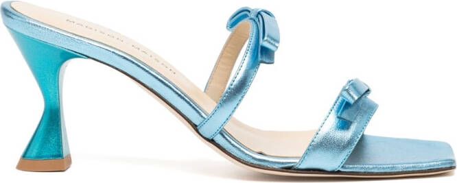 Madison.Maison Sandalen met metallic-effect Blauw