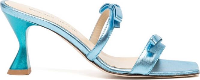 Madison.Maison Sandalen met metallic-effect Blauw