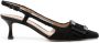 Madison.Maison 50 mm Atena slingback pumps Zwart - Thumbnail 1