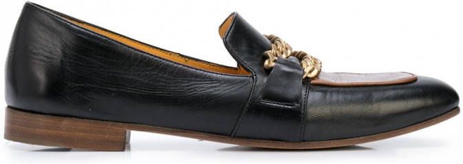 Madison.Maison Gioia loafers Zwart