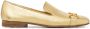 Madison.Maison Loafers met vierkante neus Goud - Thumbnail 1