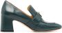 Madison.Maison Lock leren pumps 70 mm Groen - Thumbnail 1