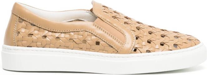 Madison.Maison Geperforeerde sneakers Bruin