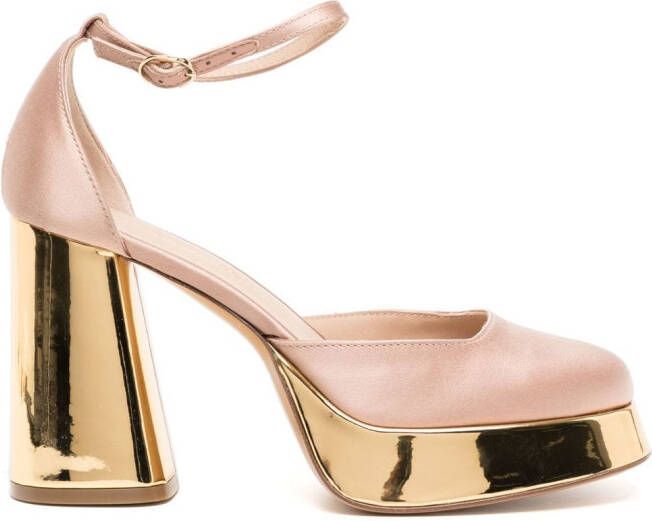 Madison.Maison Pumps met plateauzool Roze