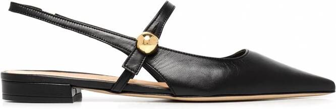 Madison.Maison Slingback ballerina's Zwart