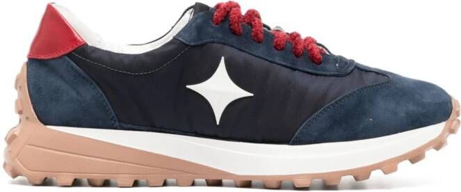 Madison.Maison Star sneakers met suède afwerking Blauw