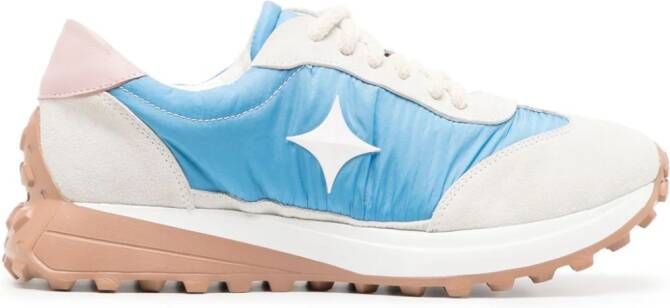 Madison.Maison Star sneakers met suède afwerking Blauw