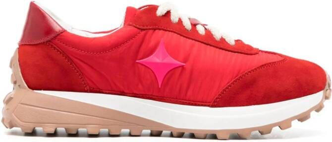 Madison.Maison Star sneakers met suède afwerking Rood