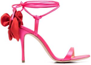 Magda Butrym Sandalen met bloemenprint Roze