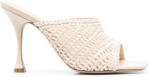 Magda Butrym Gehaakte muiltjes Beige
