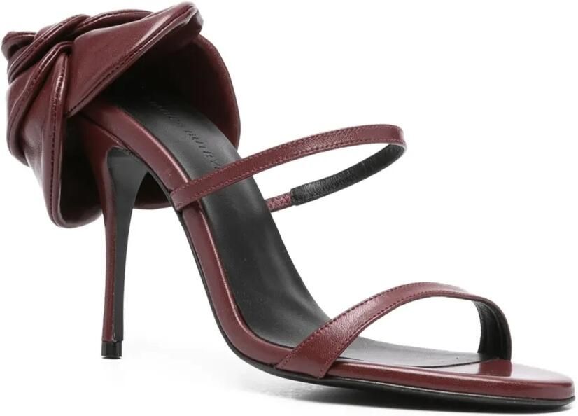 Magda Butrym Bibi sandalen verfraaid met strik Rood - Foto 2