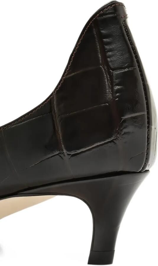Magda Butrym Leren pumps Bruin - Foto 3