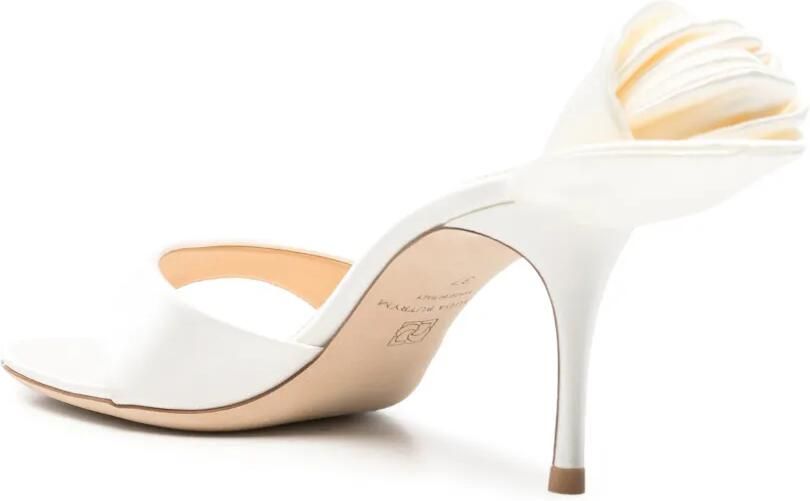 Magda Butrym Sandalen met bloemdetail Wit - Foto 3