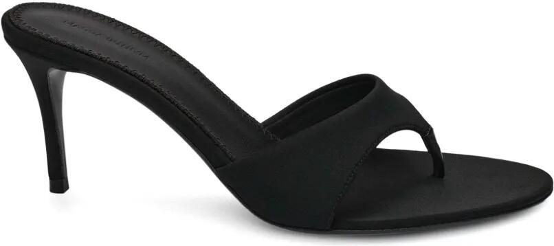 Magda Butrym Scuba thong-strap sandals Zwart