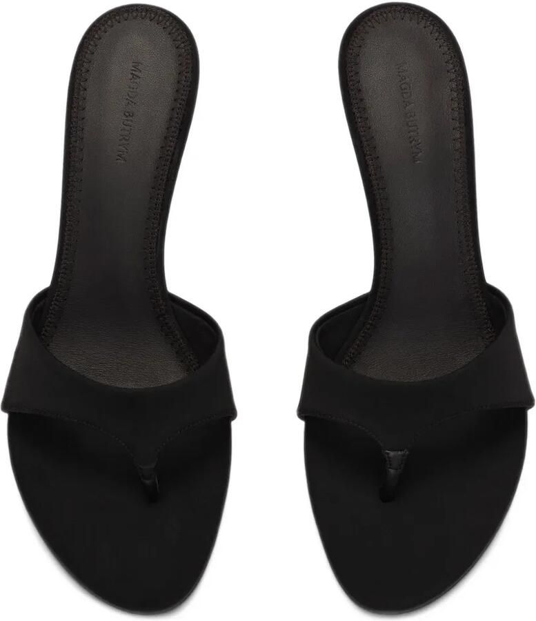 Magda Butrym Scuba thong-strap sandals Zwart - Foto 2
