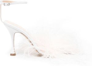 Magda Butrym Sandalen met bandjes Wit