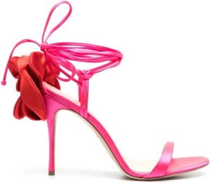 Magda Butrym Sandalen met bloemenprint Roze