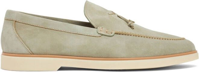 Magnanni Beignet suède loafers Beige