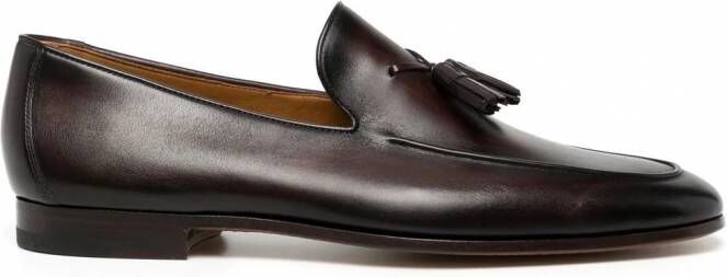 Magnanni Aston loafers met kwastje Bruin