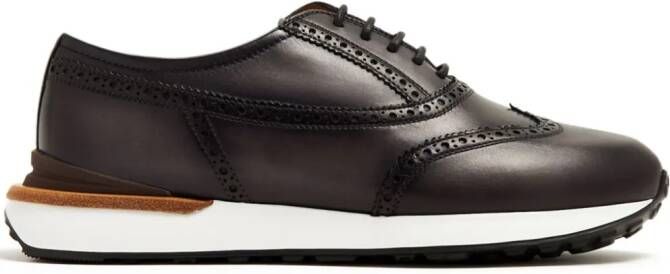 Magnanni Boltisburg leren sneakers Zwart