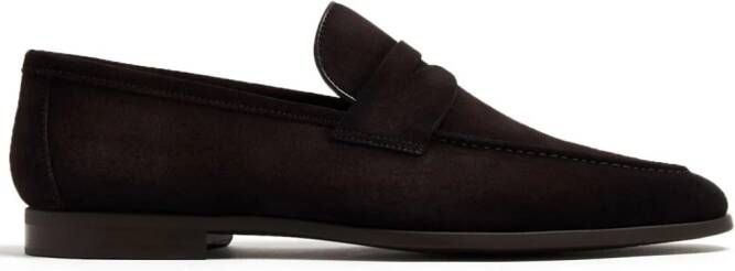 Magnanni Diezma suède loafers Bruin