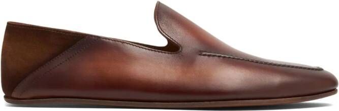 Magnanni Heston slippers met ronde neus Bruin