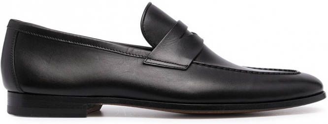 Magnanni Leren loafers Zwart