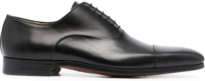 Magnanni Leren Oxford schoenen Zwart