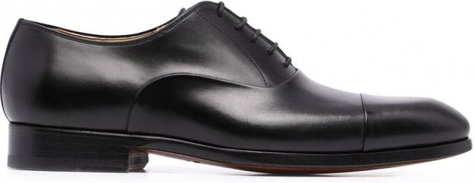 Magnanni Leren Oxford schoenen Zwart