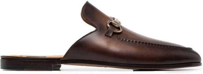 Magnanni Loafers met gesp Bruin