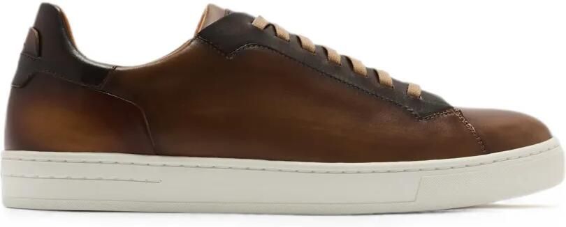 Magnanni Amadeo leren low-top sneakers Bruin