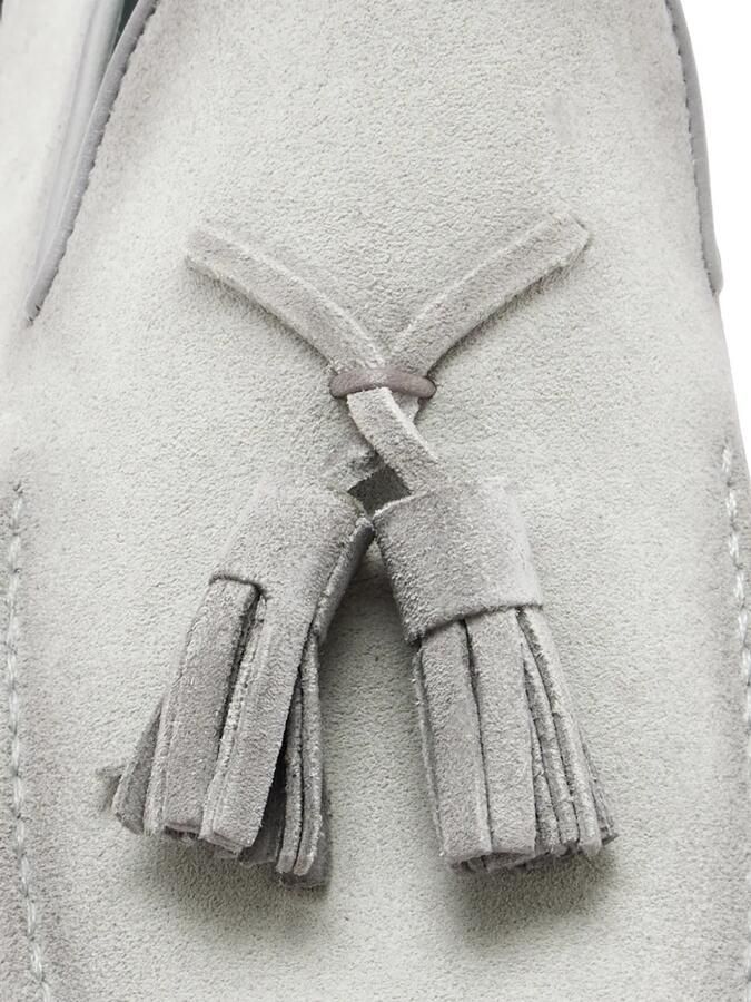 Magnanni Aston suède loafers verfraaid met kwastjes Grijs - Foto 3