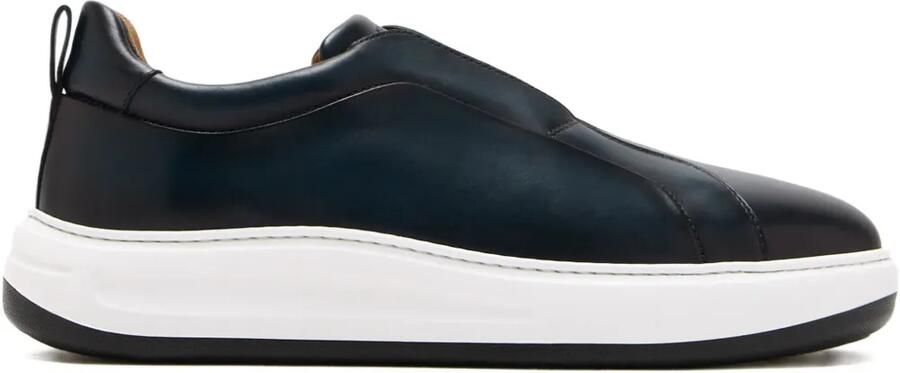 Magnanni Casaro leren slip-on sneakers Blauw