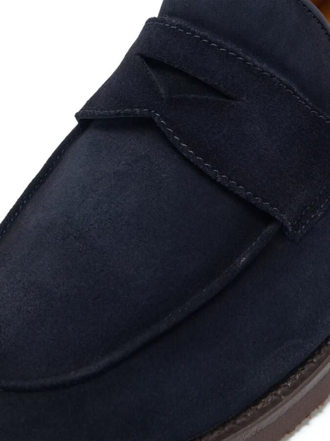 Magnanni Cervan suède penny loafers Blauw - Foto 2