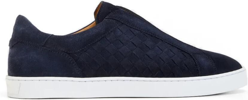 Magnanni Cote Lo slip-on sneakers met geweven design Blauw