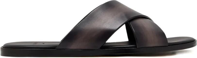 Magnanni Criss Cross leren sandalen Grijs