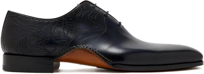 Magnanni Derby schoenen met reliëf Zwart