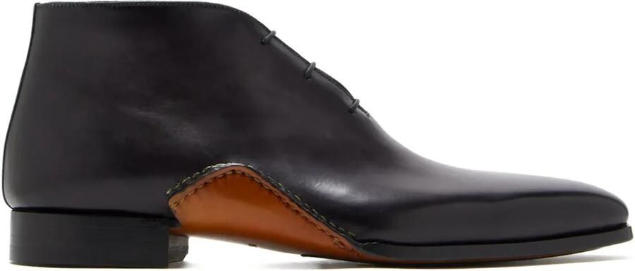 Magnanni Derby veterschoenen Zwart