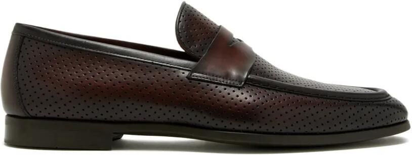 Magnanni Geperforeerde loafers Bruin