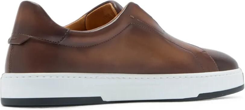 Magnanni Gepolijste leren sneakers Bruin - Foto 4