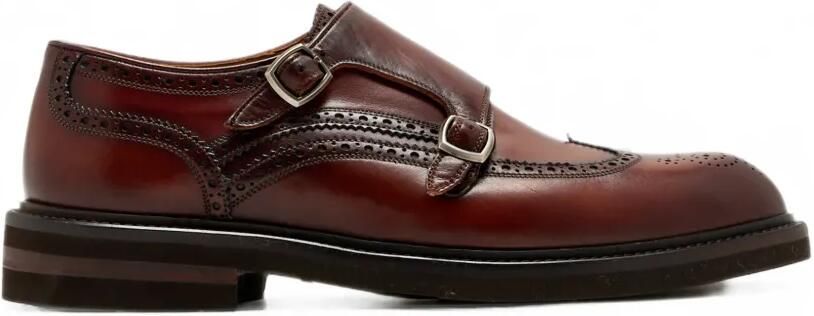 Magnanni Gespschoenen met brogue detail Bruin