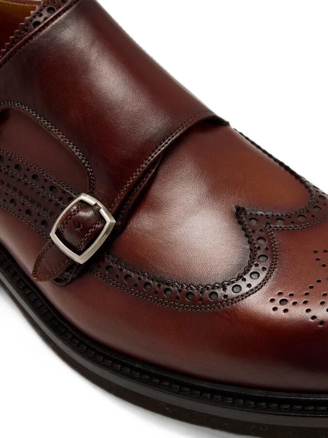 Magnanni Gespschoenen met brogue detail Bruin - Foto 2
