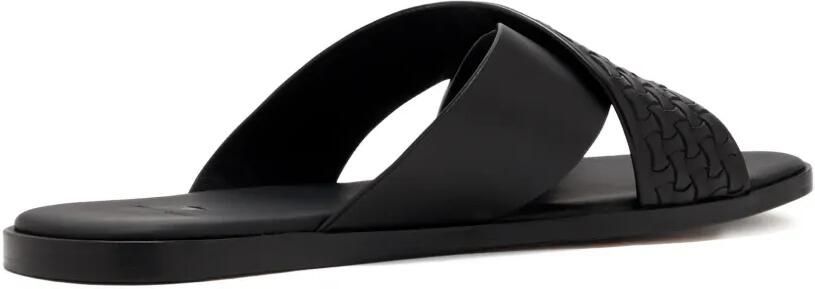 Magnanni Geweven leren sandalen Zwart - Foto 4